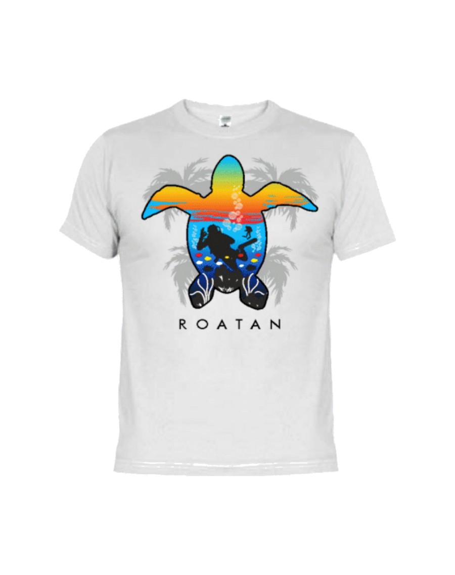 Sea Turtle Tee — Roatán tees